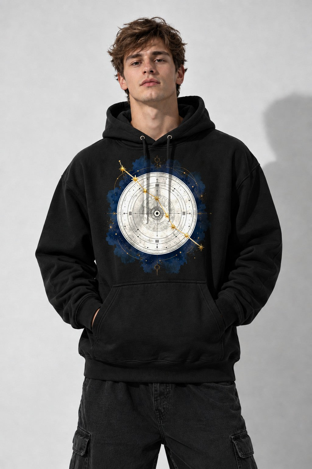 Celestial Navigation Chart - Black