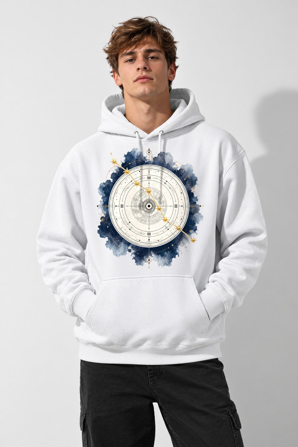 Celestial Navigation Chart - White