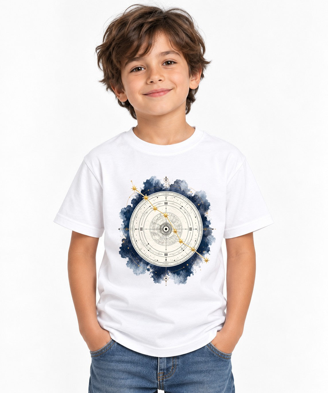 Celestial Navigation Chart - White