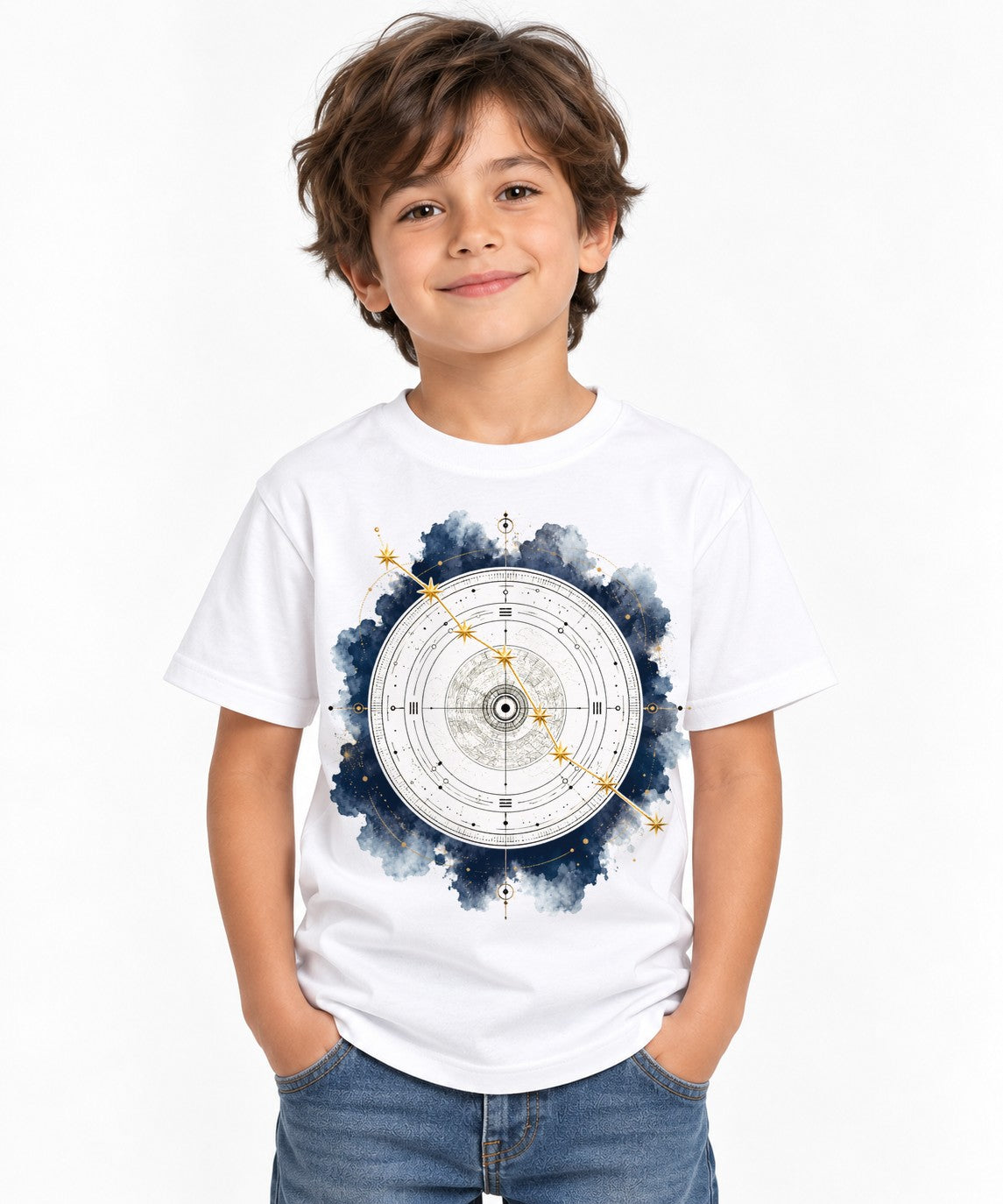 Celestial Navigation Chart - White