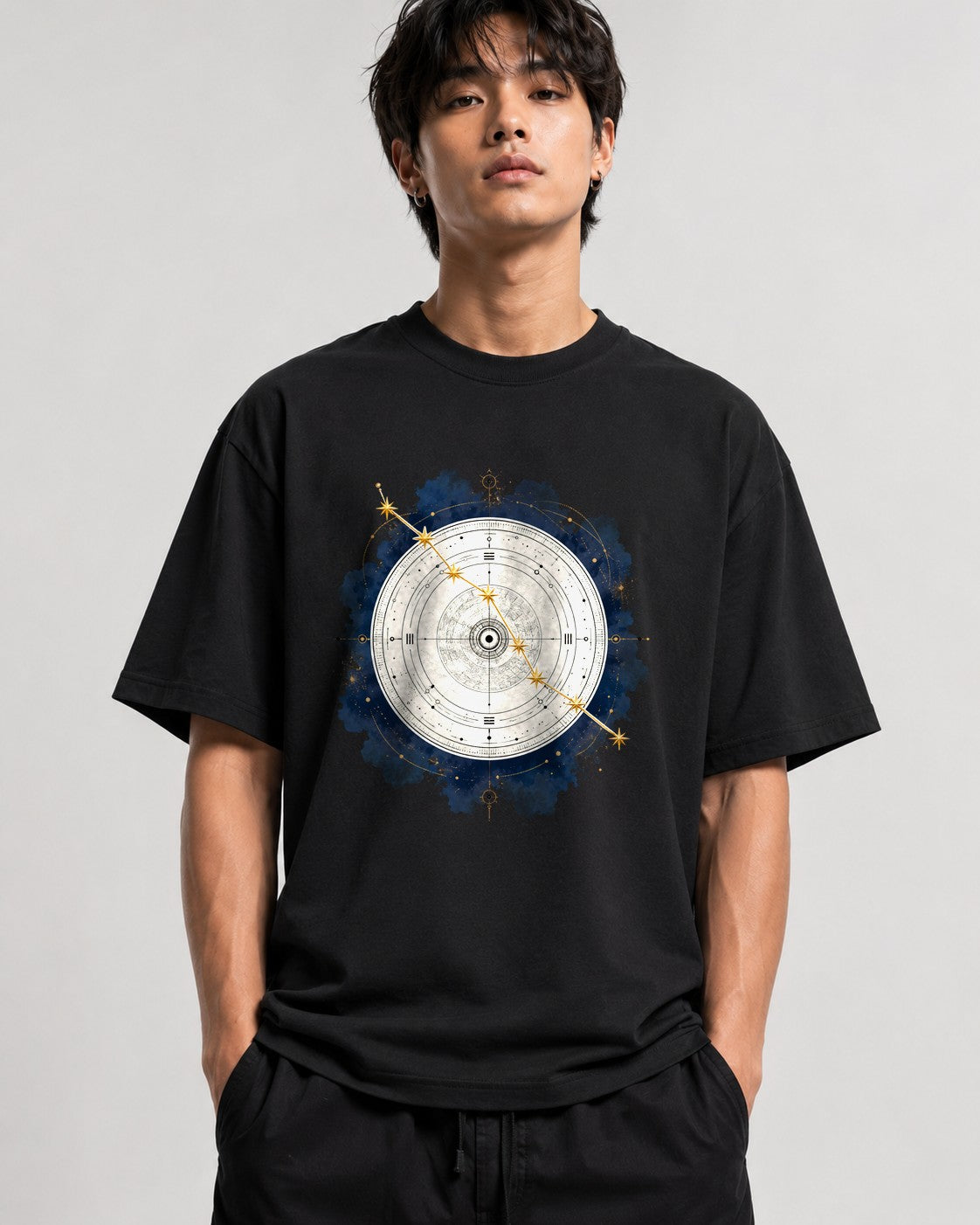 Celestial Navigation Chart - Black