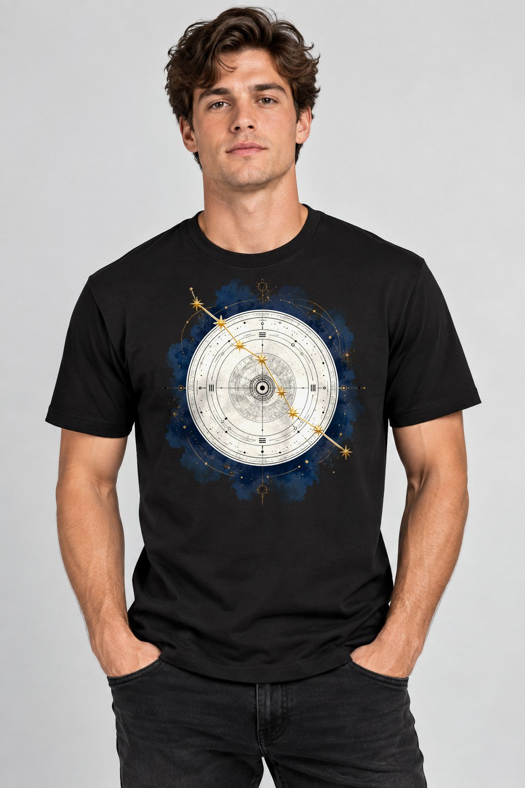 Celestial Navigation Chart - Black