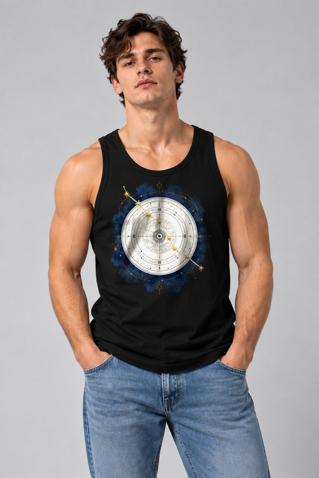 Celestial Navigation Chart - Black