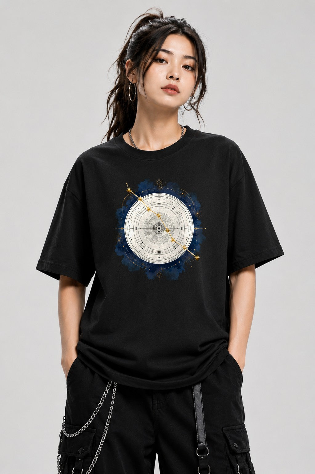 Celestial Navigation Chart - Black