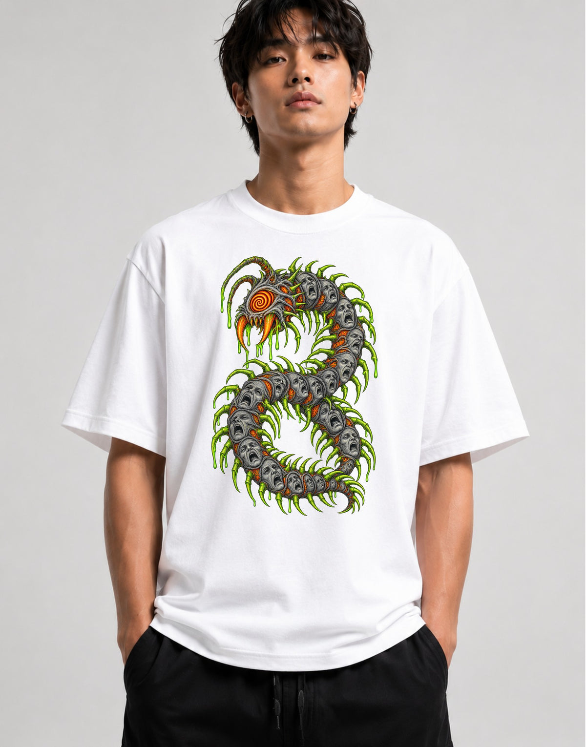 Centipede of Souls - White