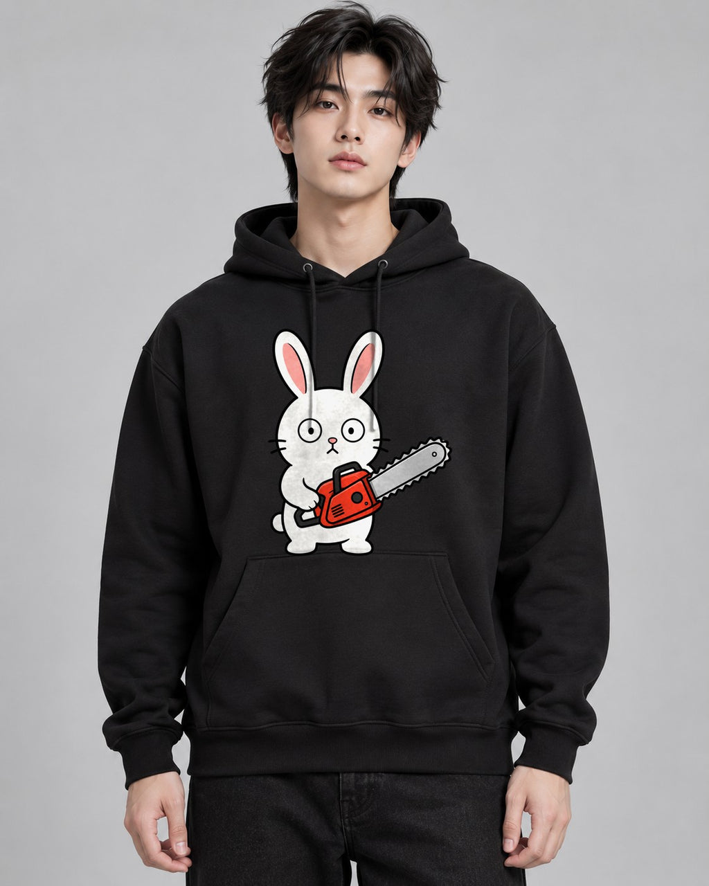Chainsaw Bunny - Black