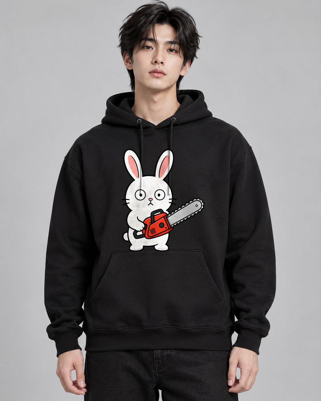 Chainsaw Bunny - Black