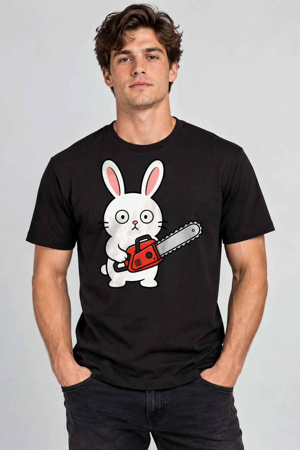 Chainsaw Bunny - Black