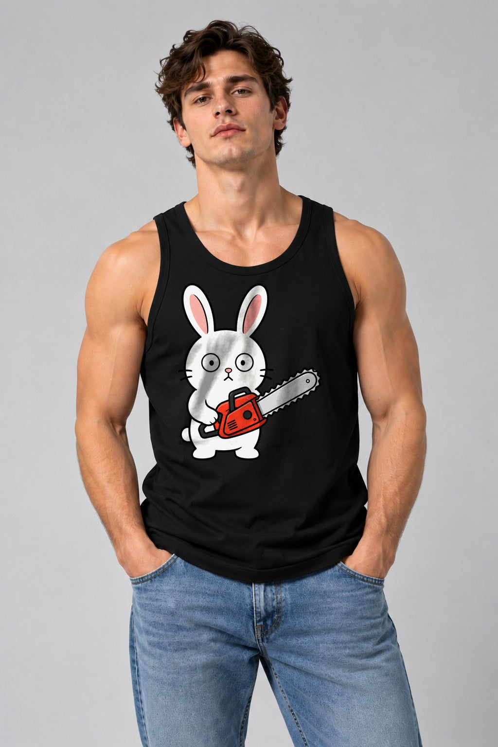 Chainsaw Bunny - Black