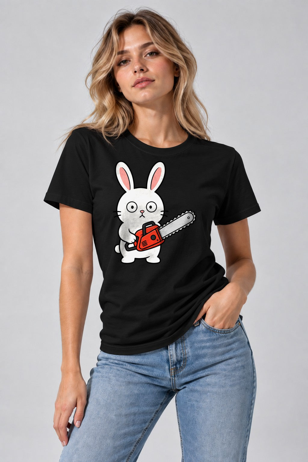 Chainsaw Bunny - Black