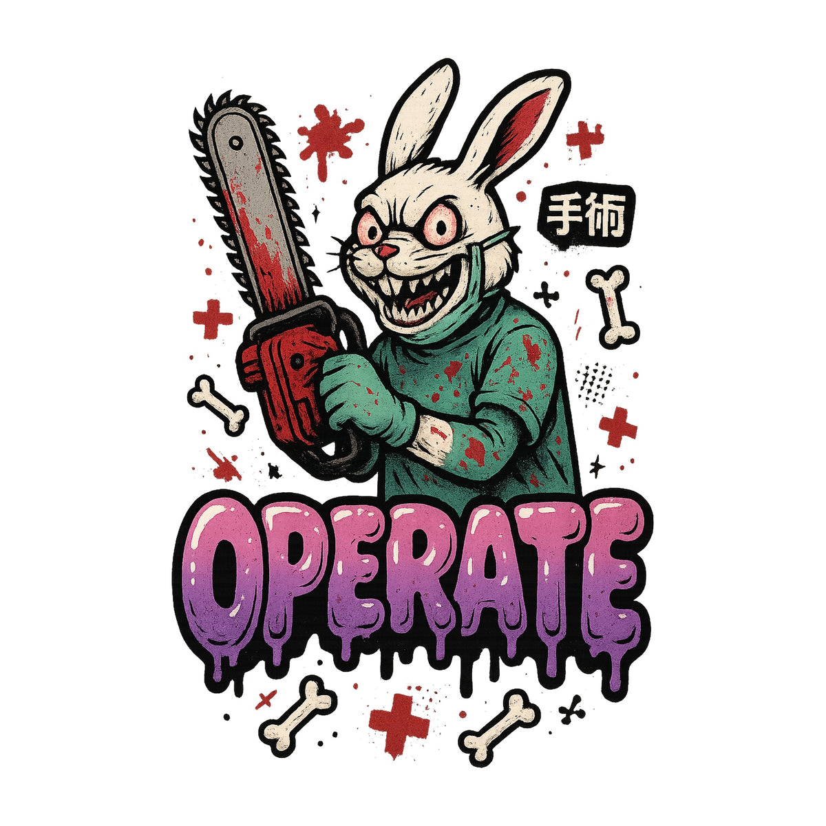 Chainsaw Surgeon Rabbit