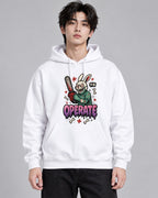 Chainsaw Surgeon Rabbit - White