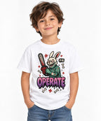 Chainsaw Surgeon Rabbit - White