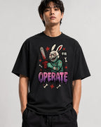 Chainsaw Surgeon Rabbit - Black