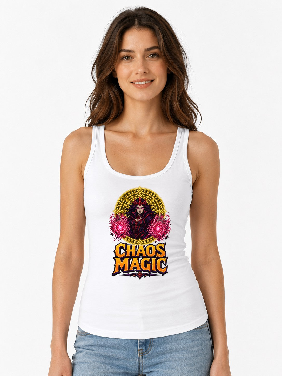 Chaos Magic Sorceress - White