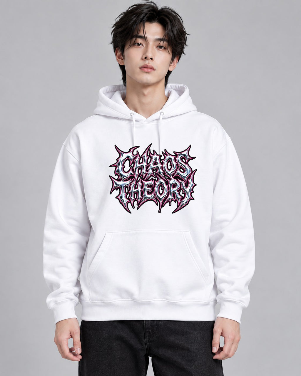 Chaos Theory Y2K Liquid Chrome Heavy - White