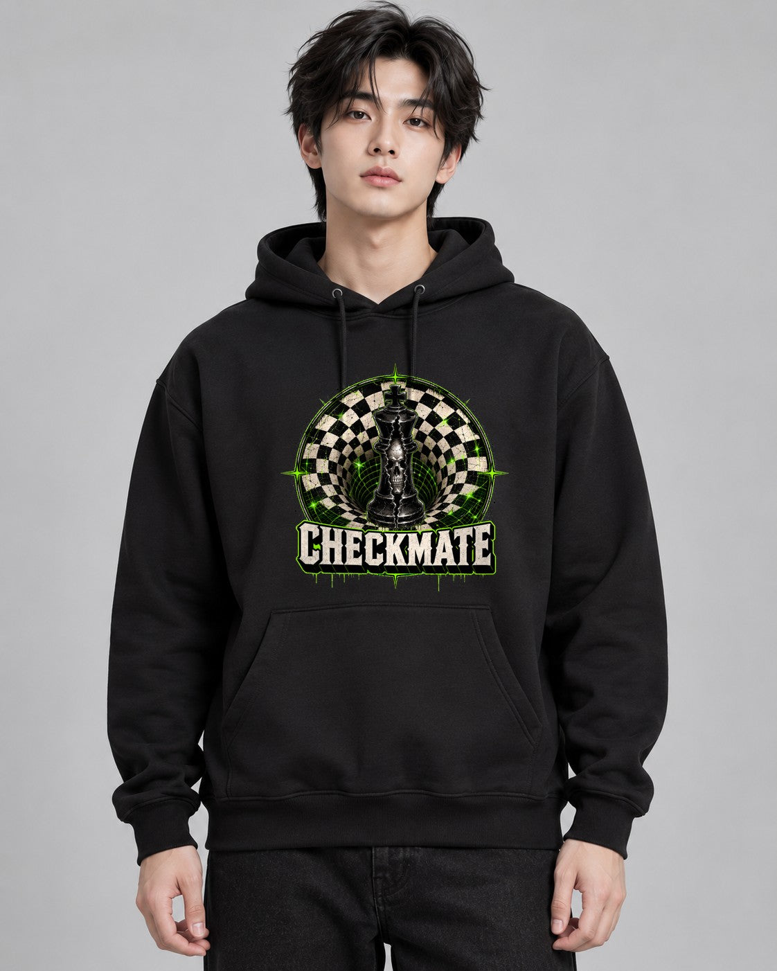 Checkmate Skull King - Black