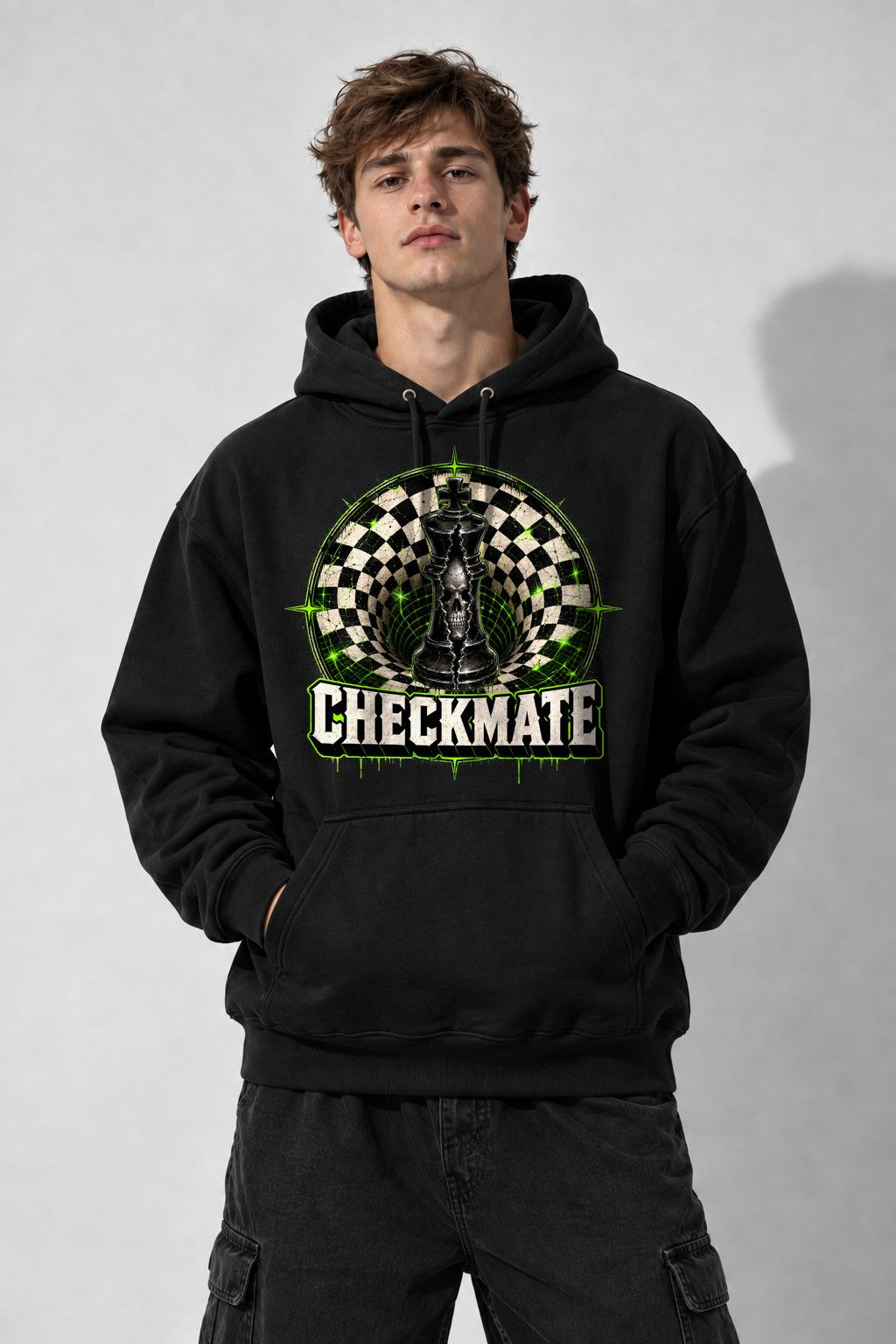 Checkmate Skull King - Black