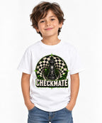 Checkmate Skull King - White