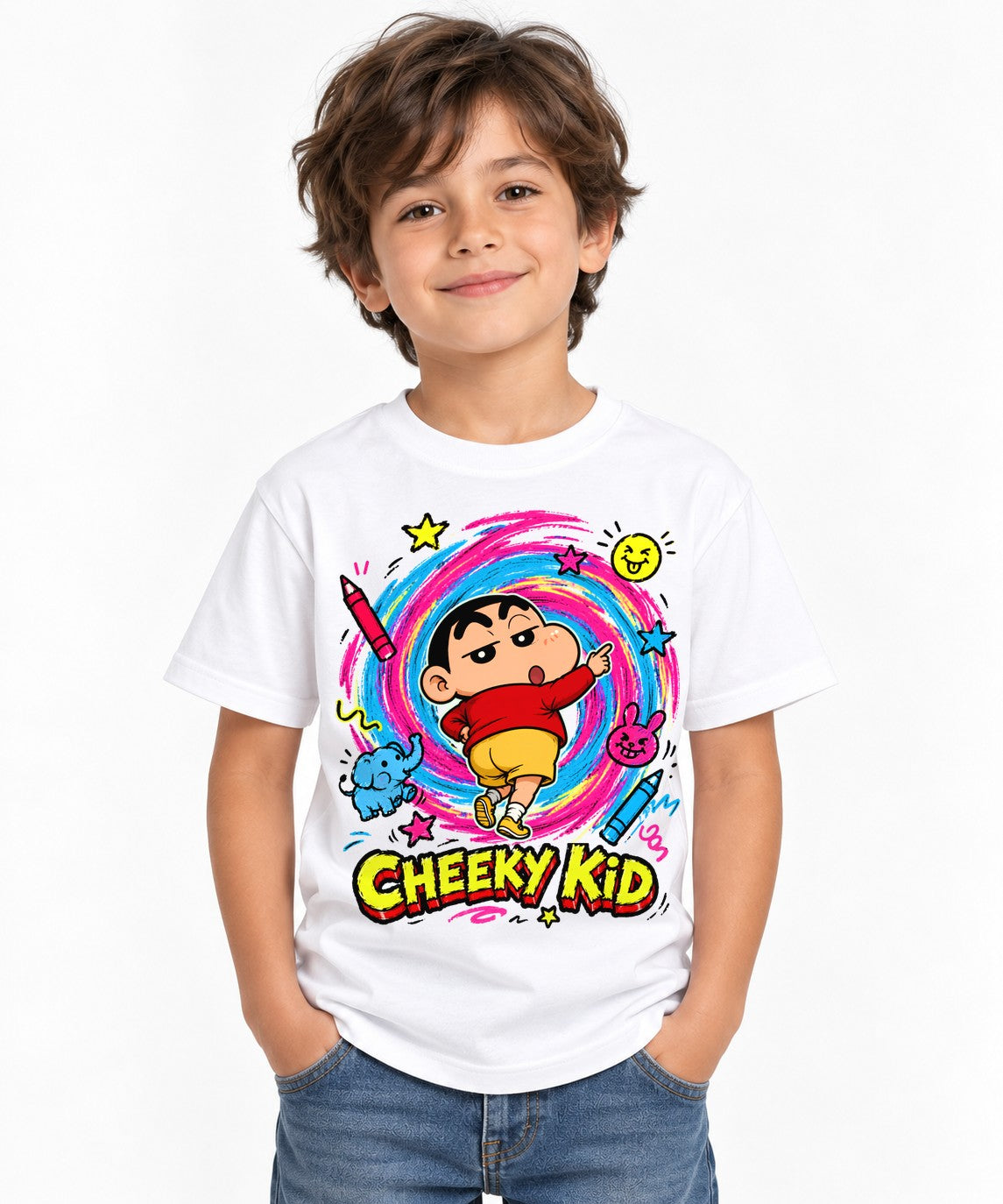 Cheeky Kid - White