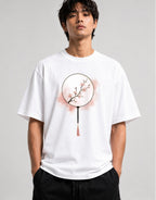 Cherry Blossom Fan - White