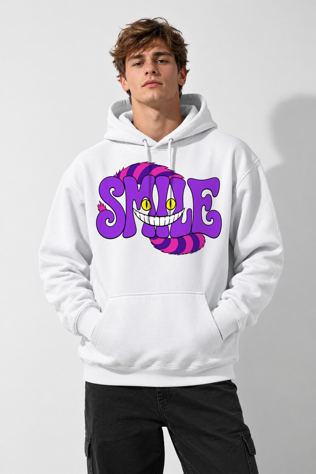 Cheshire Smile - White