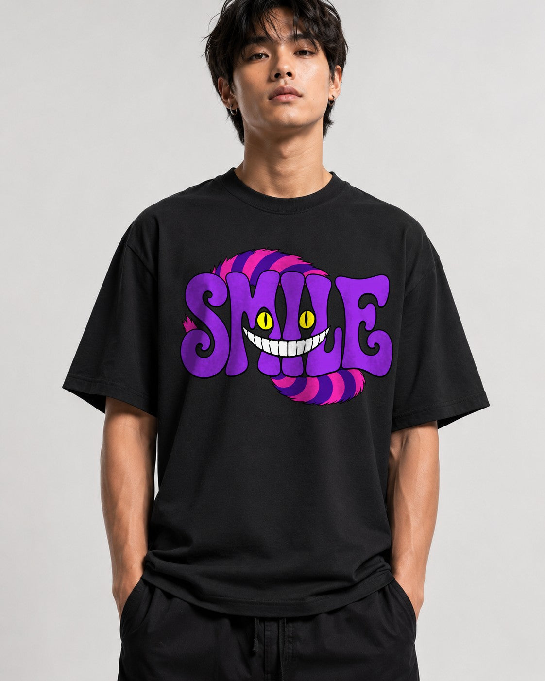 Cheshire Smile - Black