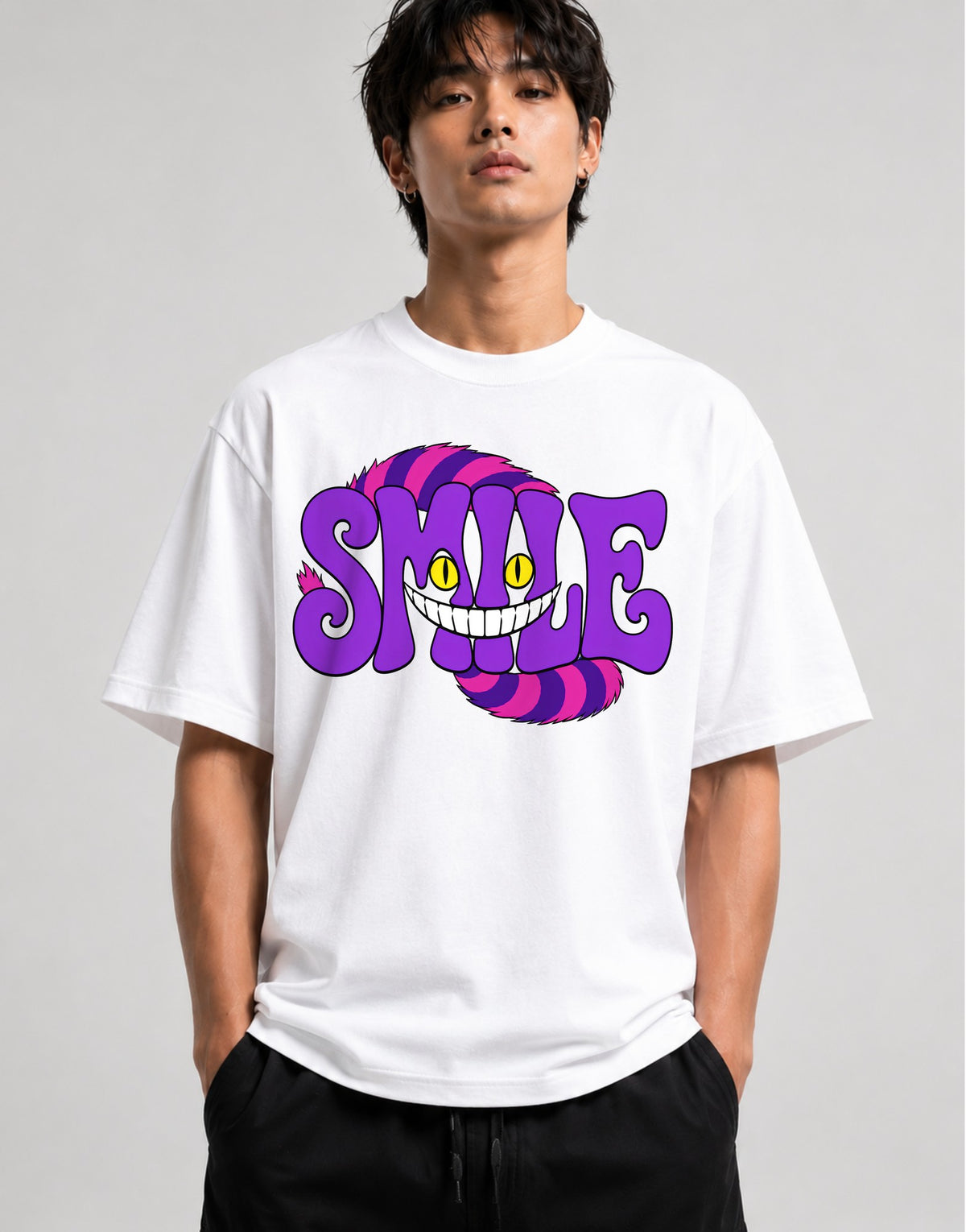 Cheshire Smile - White