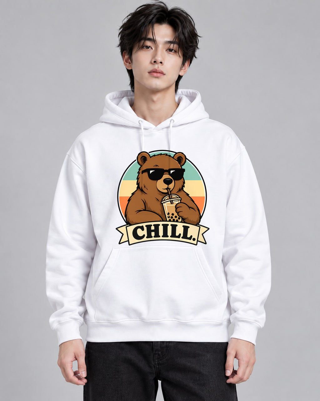 Chill Bear - White