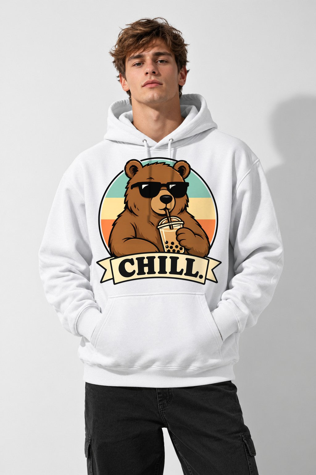 Chill Bear - White