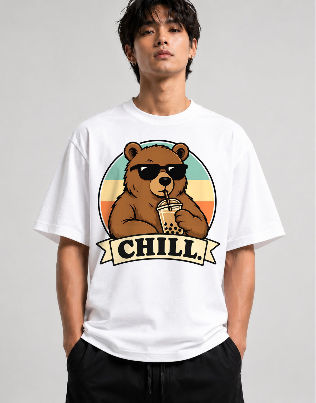 Chill Bear - White