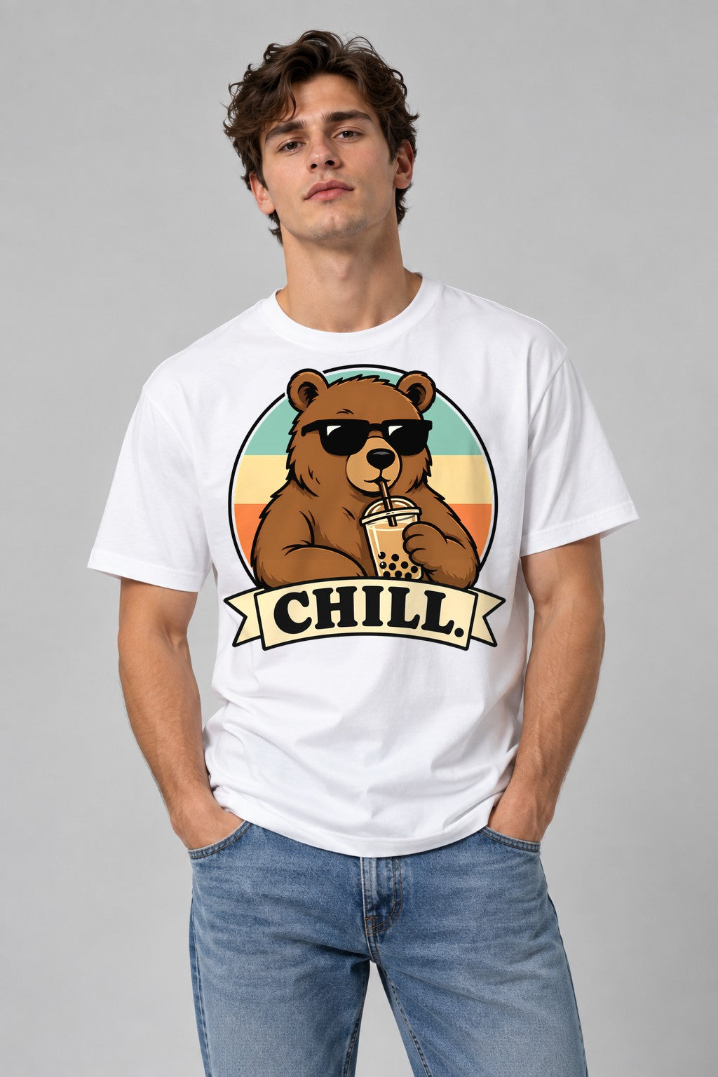 Chill Bear - White