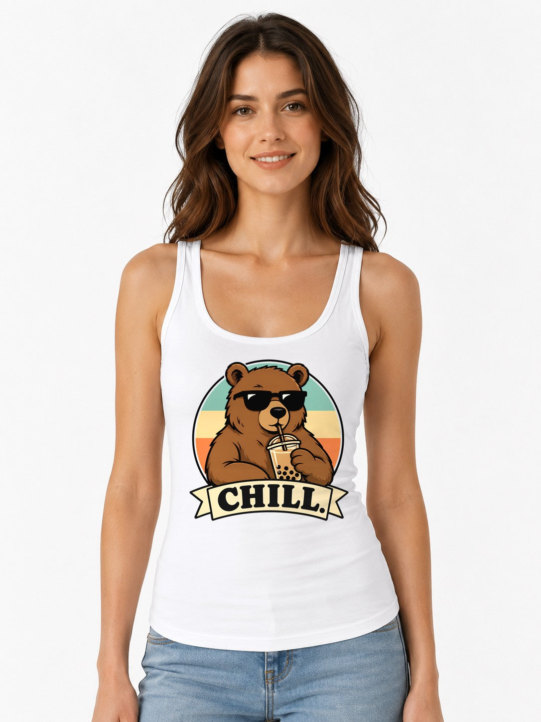 Chill Bear - White