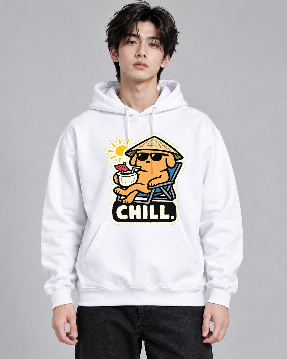 Chill Dog - White