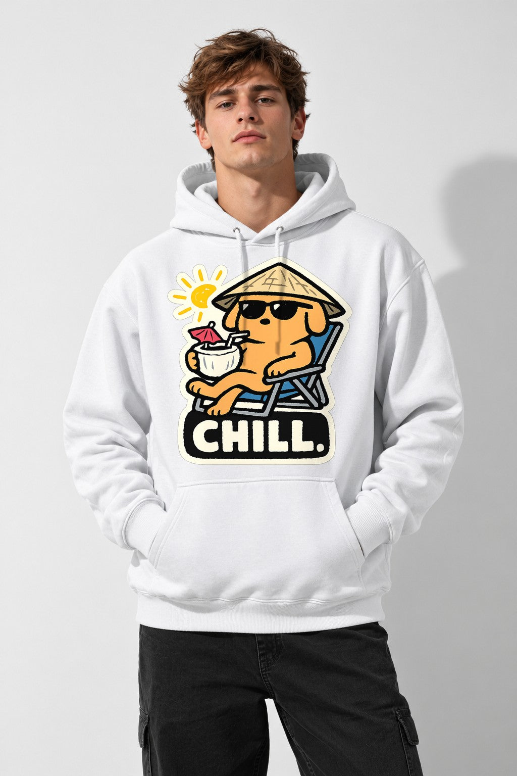 Chill Dog - White