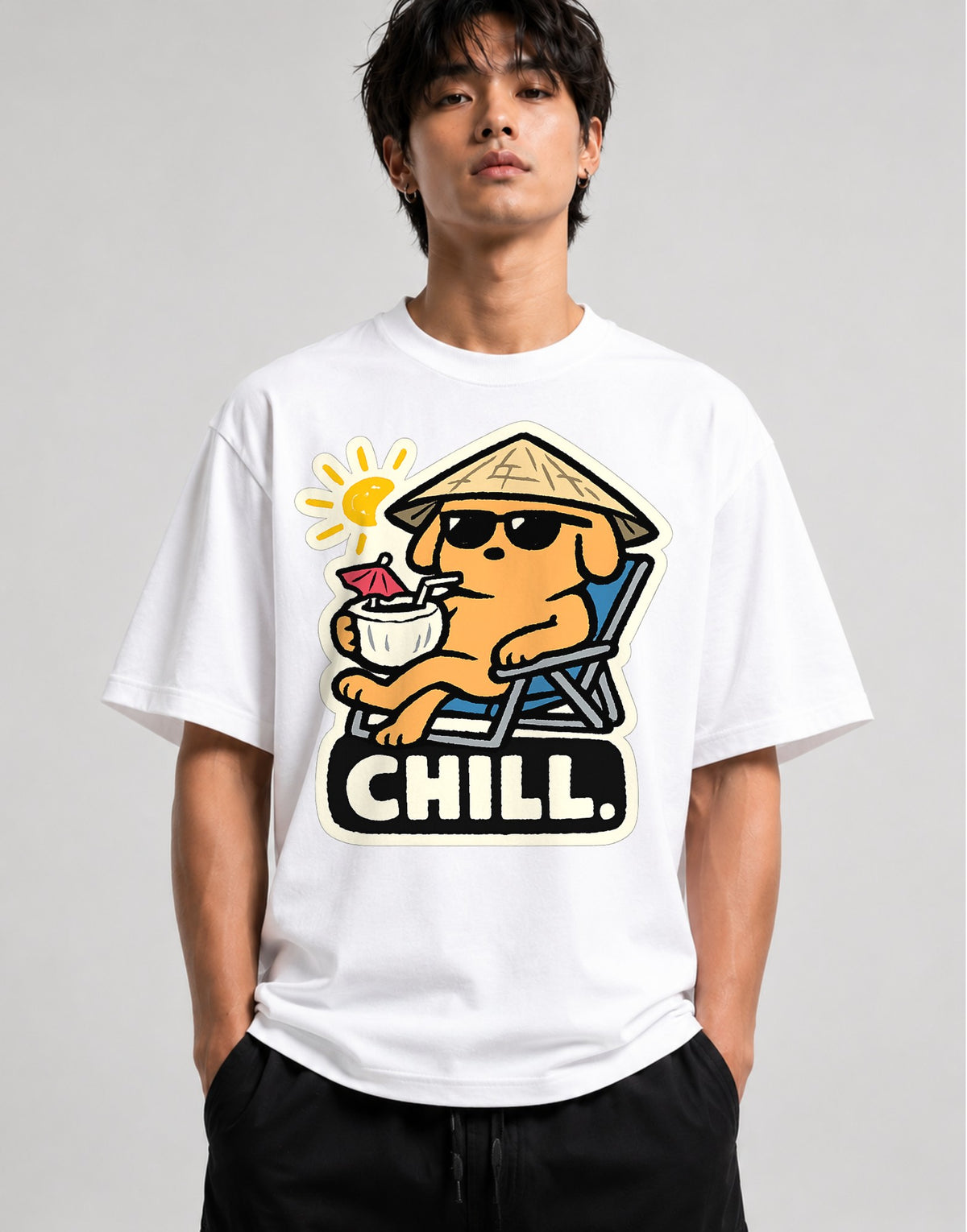 Chill Dog - White