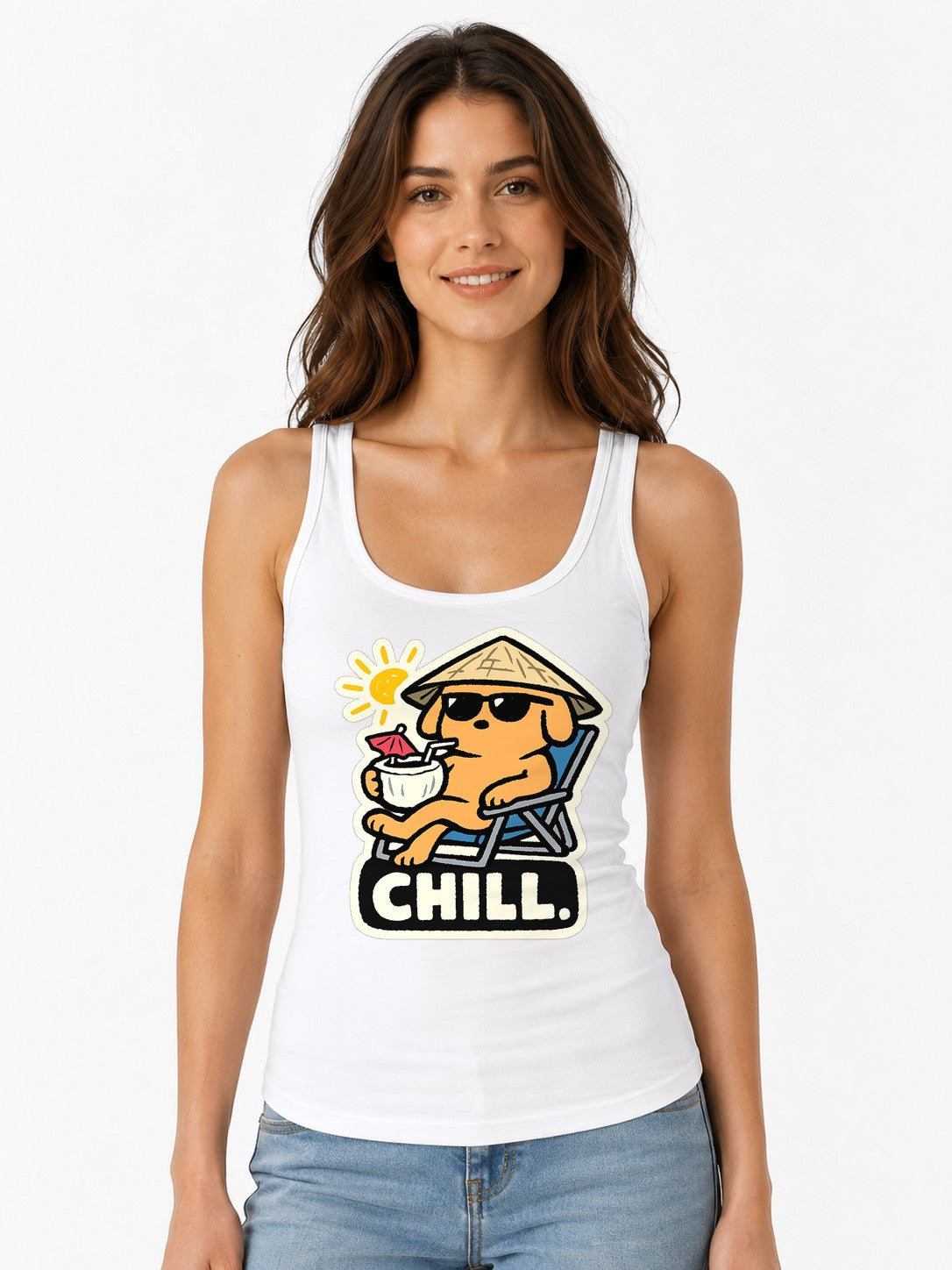Chill Dog - White
