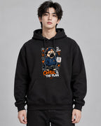Chill Is The Plan Funny Pug Streetwe - Black