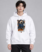 Chill Is The Plan Funny Pug Streetwe - White