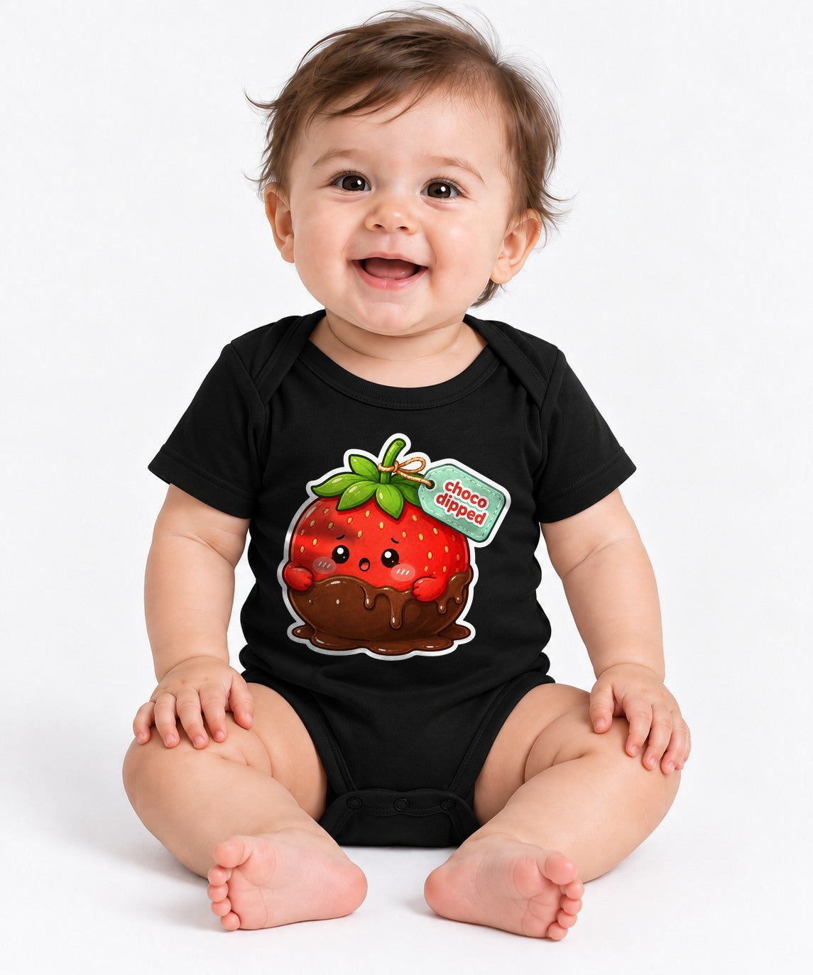 Choco Dipped Strawberry - Black