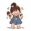 Chocolate Mess Girl