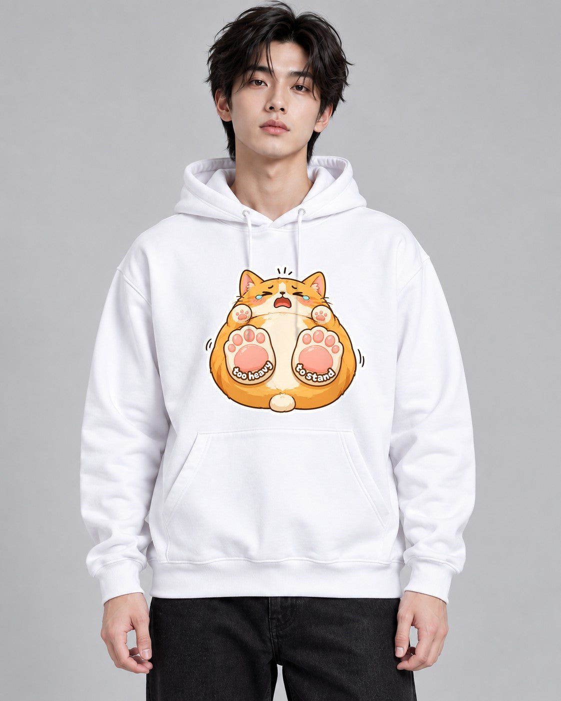 Chonky Cat Heavy - White