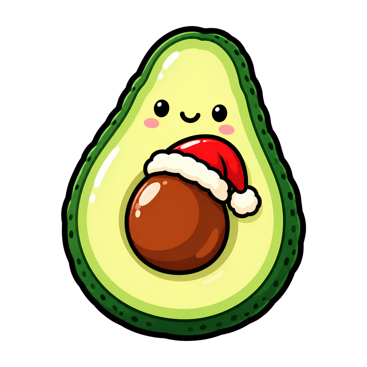 Christmas Avocado