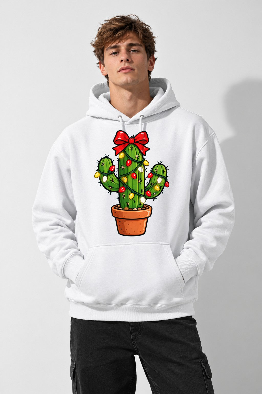 Christmas Cactus - White