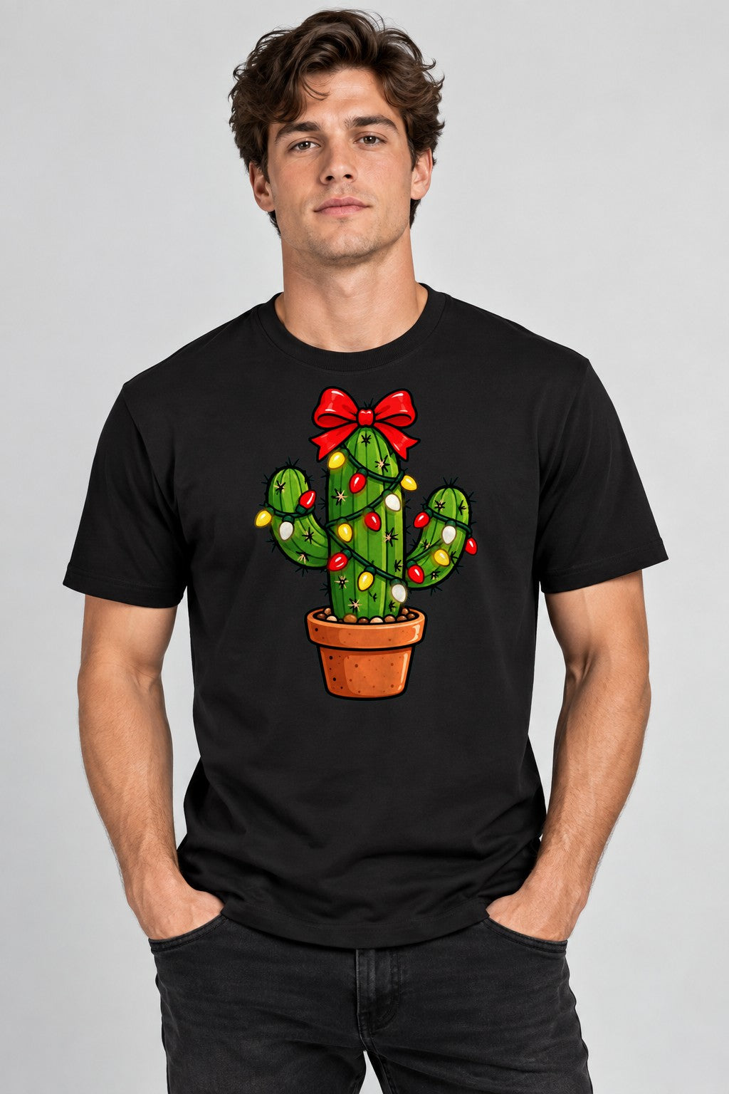 Christmas Cactus - Black