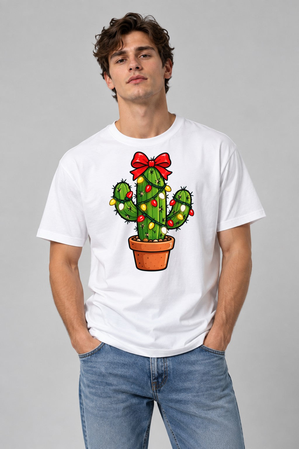Christmas Cactus - White