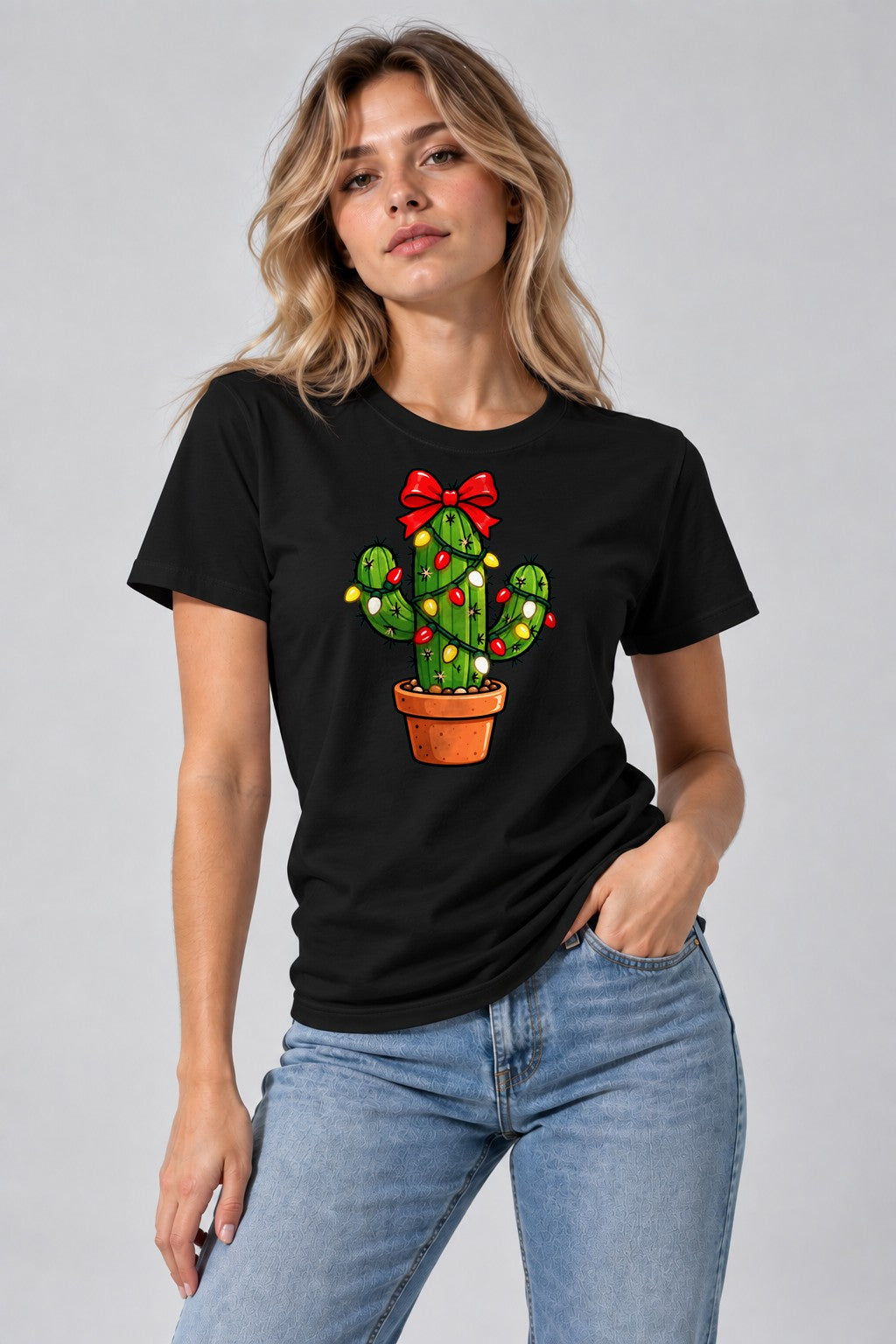 Christmas Cactus - Black