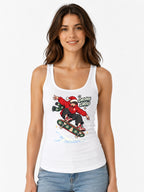 Christmas Carols Skater - White