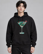 Christmas Cocktail Scene - Black