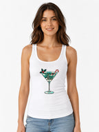 Christmas Cocktail Scene - White